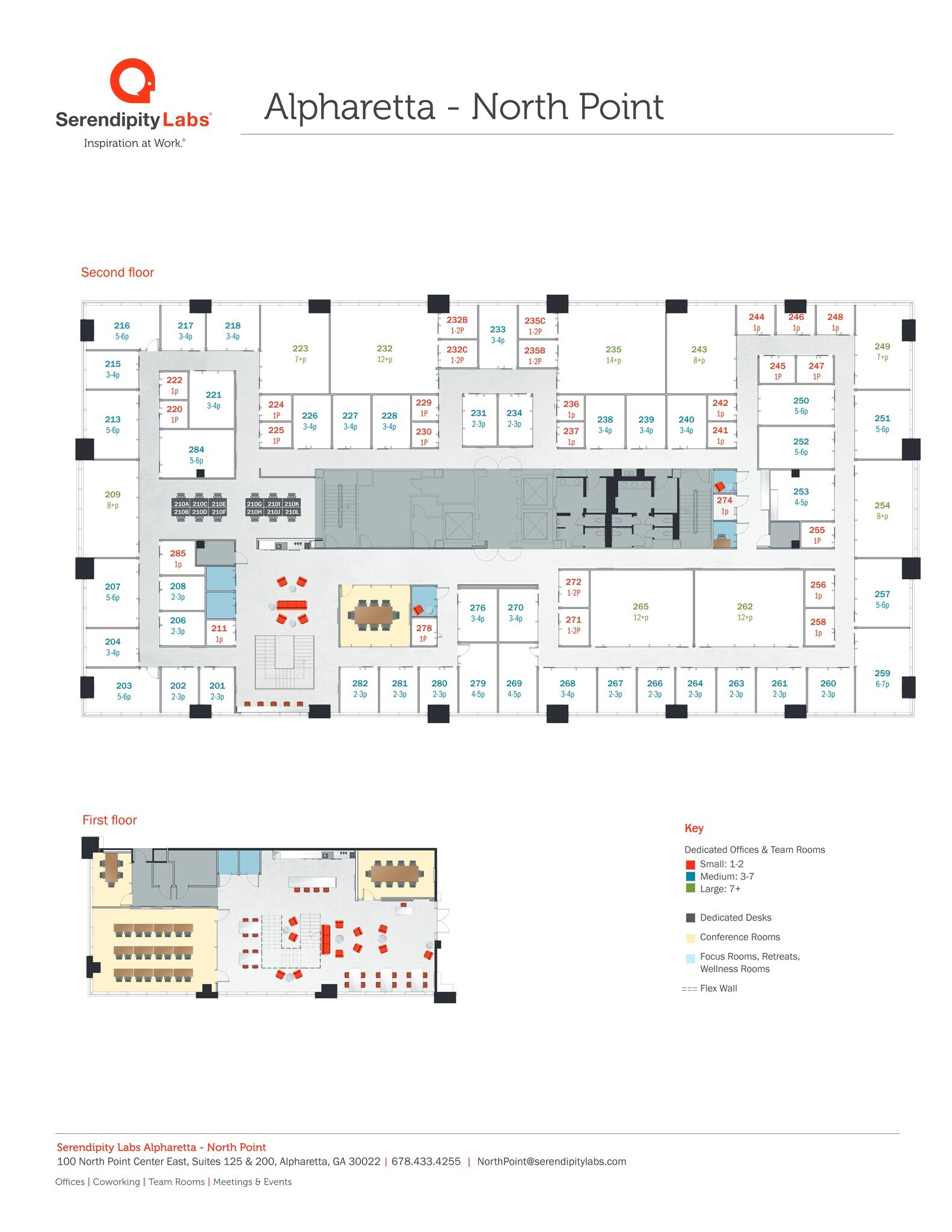 100 North Point Ctr E, Alpharetta, GA à louer Plan de site– Image 1 sur 39
