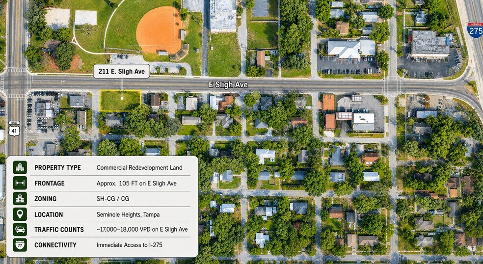 211 E Sligh Ave, Tampa, FL à vendre - Photo de l’immeuble – Image 1 sur 16