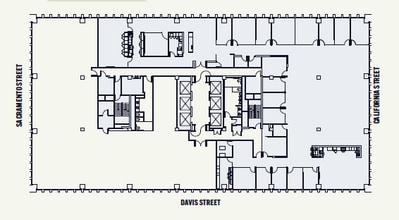50 California St, San Francisco, CA à louer Plan d’étage– Image 1 sur 6