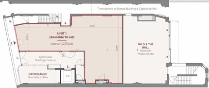 133A Rye Ln, Londres à louer Plan d’étage– Image 1 sur 8