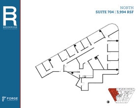 8200 Brookriver Dr, Dallas, TX à louer Plan d’étage– Image 2 sur 2