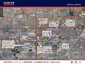 SEC Gilbert & Williams Field Rd, Gilbert, AZ - VUE AÉRIENNE vue de carte