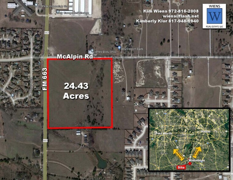 SEC FM 663 & McAlpin Rd, Midlothian, TX à vendre - Photo de l’immeuble – Image 3 sur 5