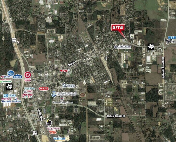 817 E Main St, Tomball, TX à vendre - Aérien – Image 3 sur 34
