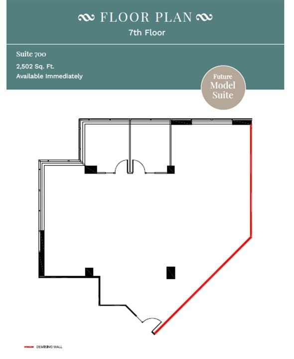 40 Holly St, Toronto, ON à louer Plan d’étage– Image 1 sur 1