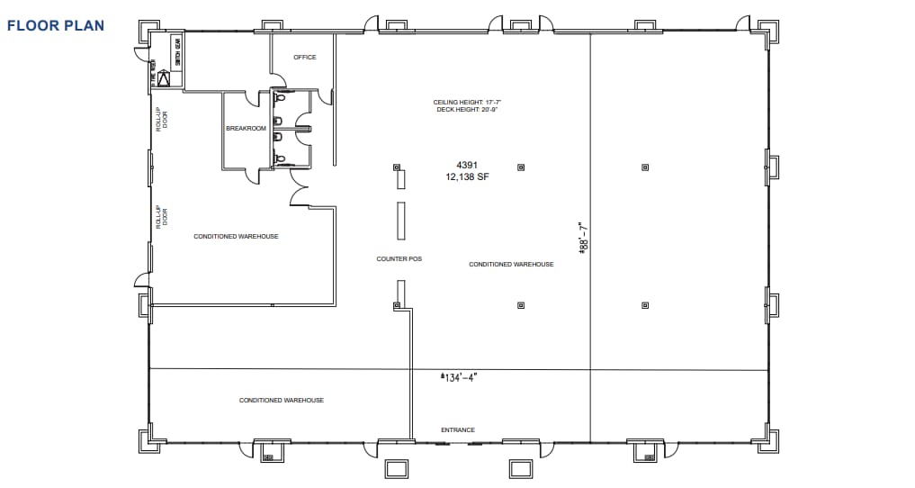 4381 Granite Dr, Rocklin, CA à louer Plan d’étage– Image 1 sur 1