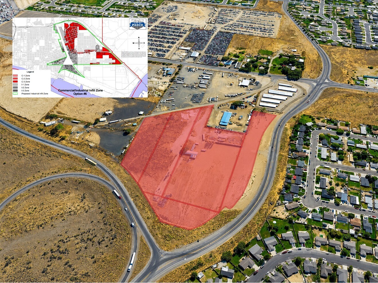 E Lewis St, Pasco, WA à vendre Aérien– Image 1 sur 7