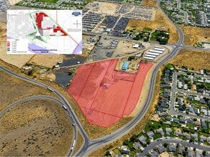 E Lewis St, Pasco, WA - Vue aérienne vue de carte - Image1