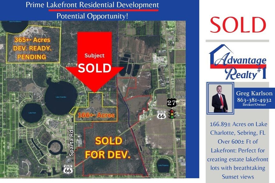 7500 Sparta rd, Sebring, FL à vendre - Photo de l’immeuble – Image 1 sur 6