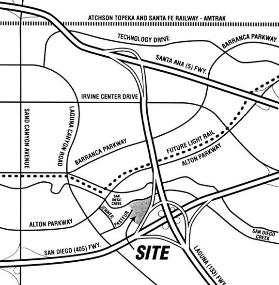5 Pasteur, Irvine, CA à louer - Plan de site – Image 3 sur 9