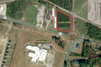 Aberdeen Rd, Raeford, NC - Vue aérienne vue de carte - Image1