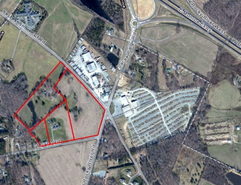 5107-5205 Myers Rd, Monroe, NC à vendre Aérien– Image 1 sur 2