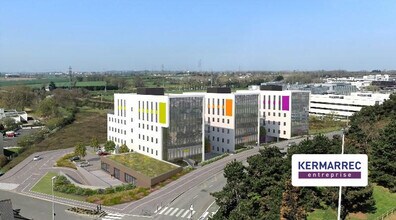 Rennes, IEV - Vue aérienne  vue de carte