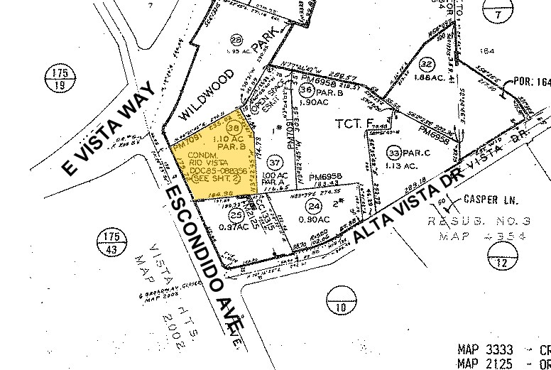 110 Civic Center Dr, Vista, CA à louer - Plan cadastral – Image 2 sur 116