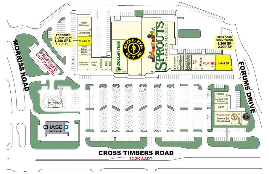 2221-2321 Cross Timbers Rd, Flower Mound, TX à louer - Photo de l’immeuble – Image 2 sur 15