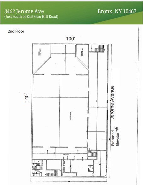 3448-3464 Jerome Ave, Bronx, NY à louer - Plan d’étage – Image 2 sur 2