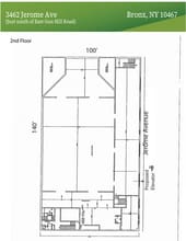 3448-3464 Jerome Ave, Bronx, NY à louer Plan d’étage– Image 1 sur 1