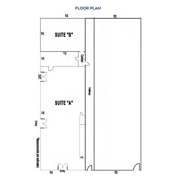 881 Lee Rd, Macon-Bibb, GA à louer - Plan d’étage – Image 2 sur 2