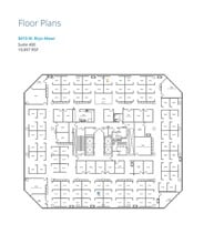 8410 W Bryn Mawr Ave, Chicago, IL à louer Plan d’étage– Image 1 sur 1