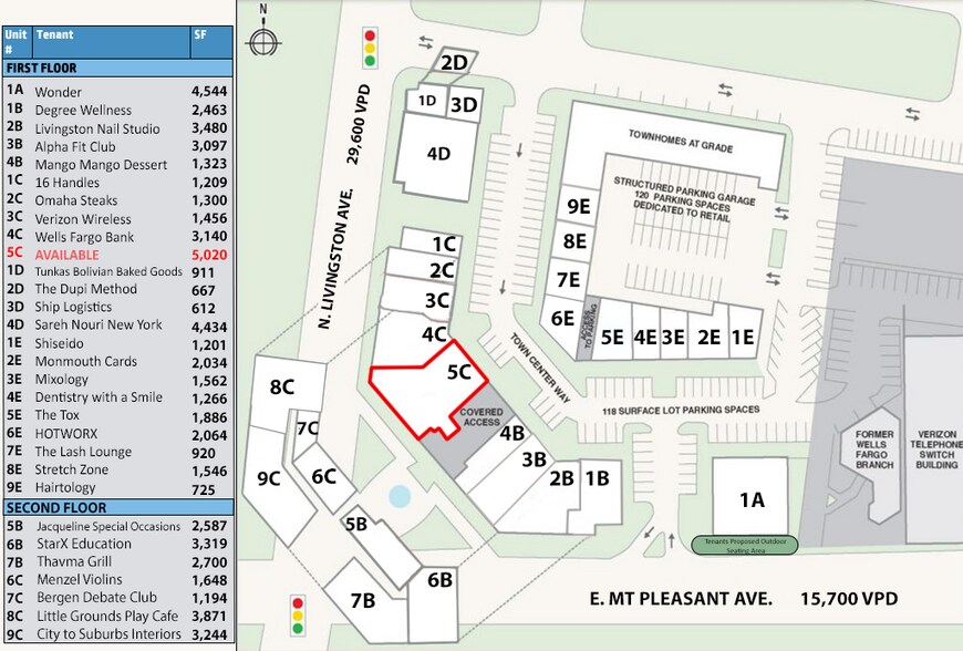 1100-8100 Town Center Way, Livingston, NJ à louer - Photo de l’immeuble – Image 2 sur 6
