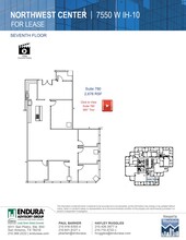 7550 IH-10 W, San Antonio, TX à louer Plan d’étage– Image 1 sur 1