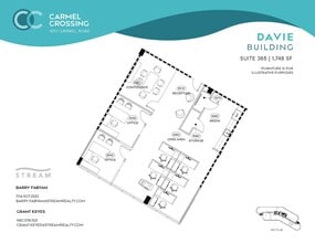 6701 Carmel Rd, Charlotte, NC à louer Plan d’étage– Image 1 sur 1
