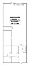 2601-2621 Aero Dr, Grand Prairie, TX à louer Plan d’étage– Image 1 sur 1