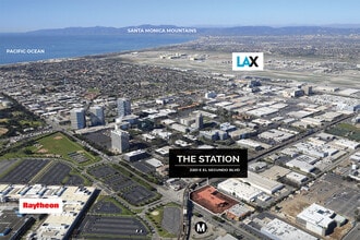 2201 E El Segundo Blvd, El Segundo, CA - VUE AÉRIENNE  vue de carte