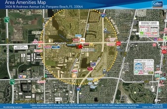 3400 N Andrews Avenue Ext, Pompano Beach, FL - Vue aérienne vue de carte