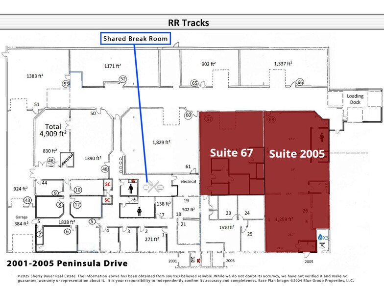 2001 Peninsula Dr, Erie, PA à louer - Plan de site – Image 3 sur 11
