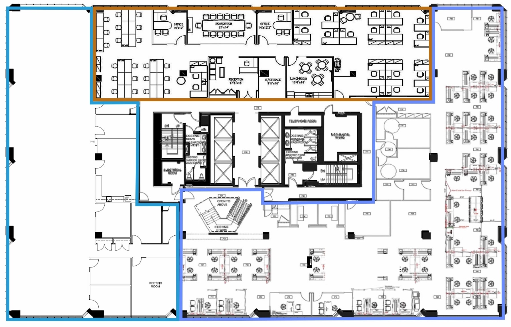 70 University Ave, Toronto, ON à louer Plan d’étage– Image 1 sur 2