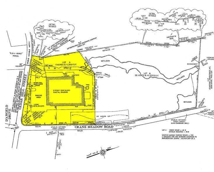 445 Simarano Dr, Marlborough, MA à louer - Plan cadastral – Image 2 sur 8