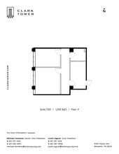 5100 Poplar Ave, Memphis, TN à louer Plan de site– Image 1 sur 1