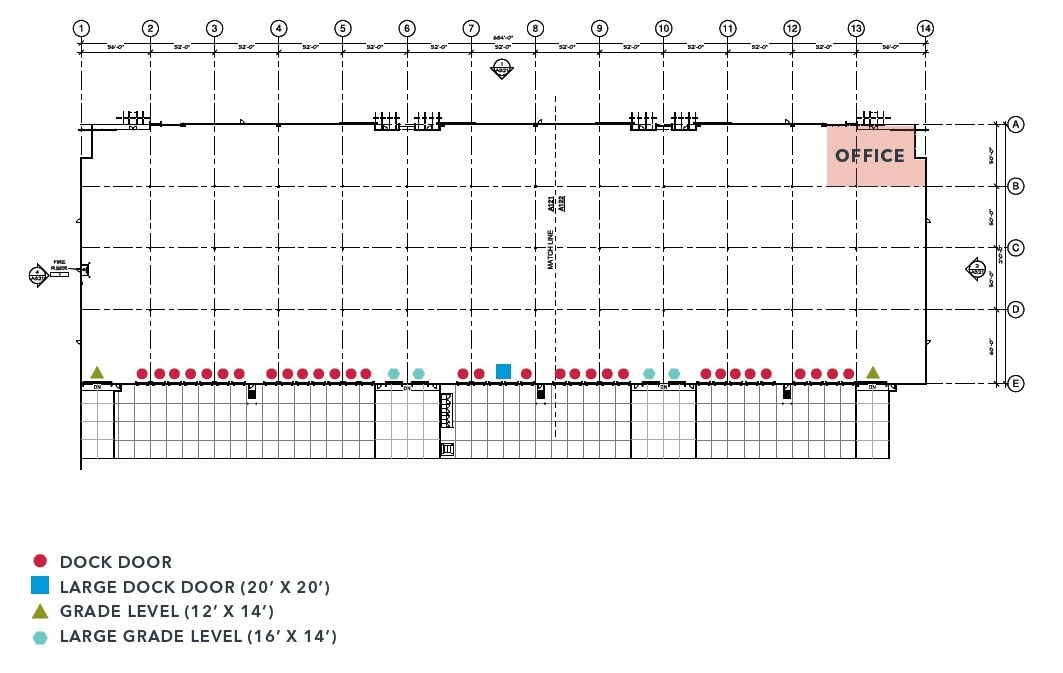430 E Germann Rd, Gilbert, AZ à louer Plan d’étage– Image 1 sur 1