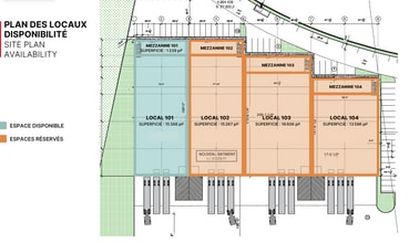 Av Pierre-Dansereau, Salaberry-de-valleyfield, QC à louer Plan de site– Image 2 sur 2