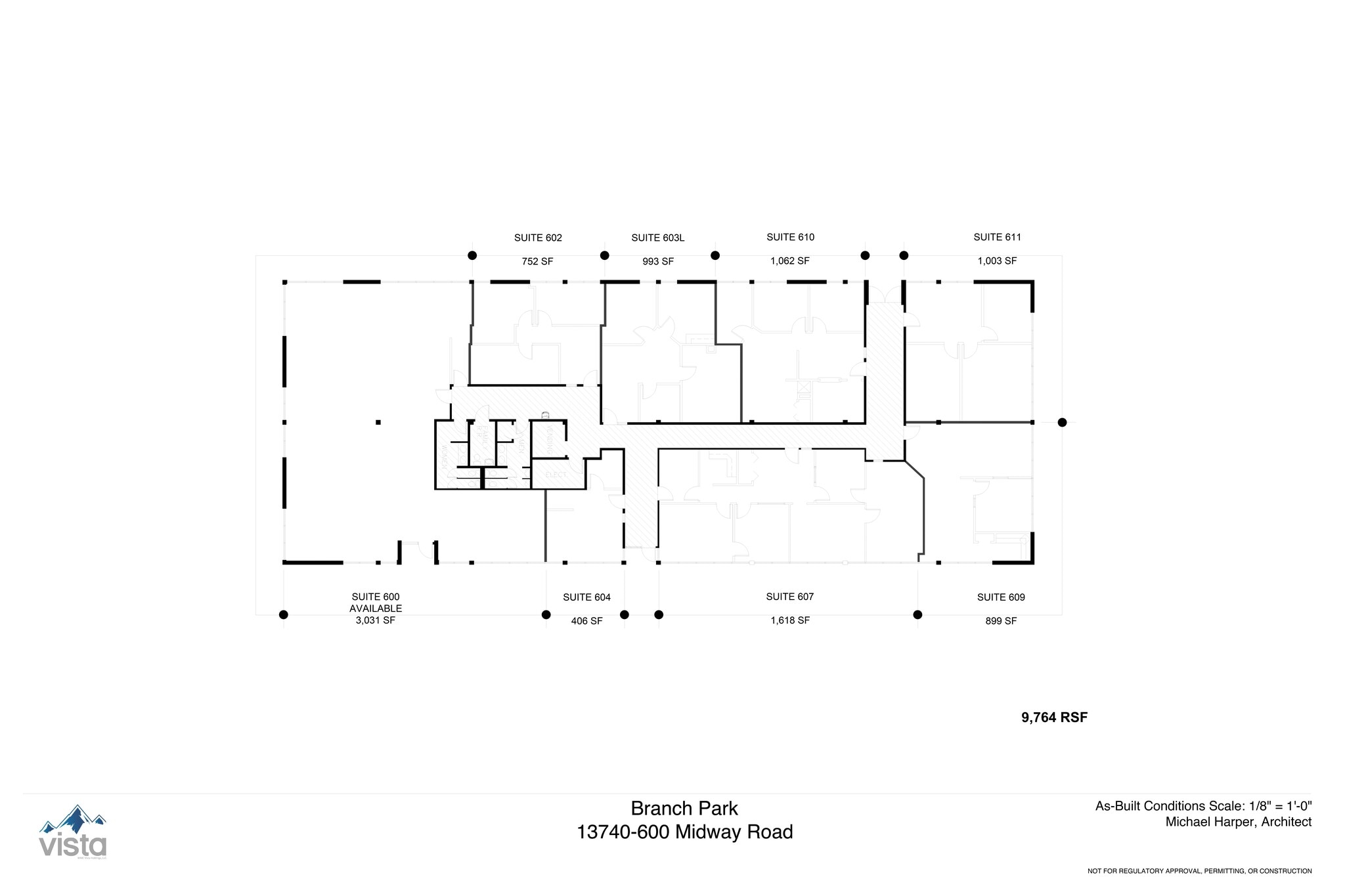 13740 Midway Rd, Farmers Branch, TX à louer Plan de site– Image 1 sur 1