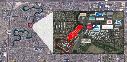 2222 S Dobson Rd, Mesa, AZ - Vue aérienne  vue de carte