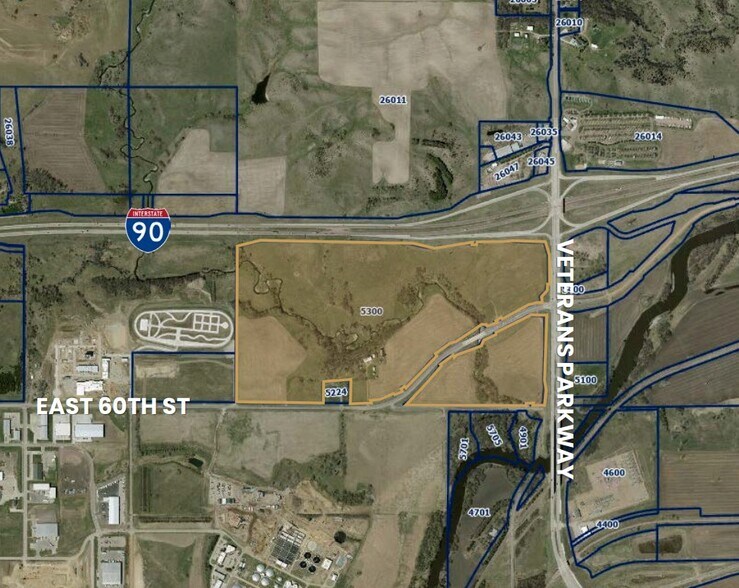 5300 E 60th St N, Sioux Falls, SD à vendre - Aérien – Image 3 sur 3