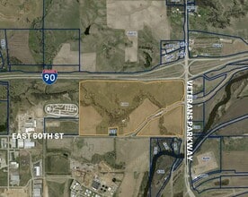 5300 E 60th St N, Sioux Falls, SD - VUE AÉRIENNE vue de carte