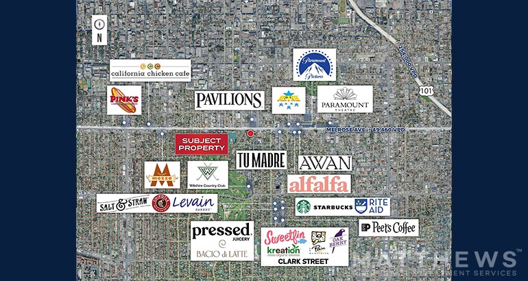 5818-5820 Melrose Ave, Los Angeles, CA à louer - Photo de l’immeuble – Image 3 sur 3