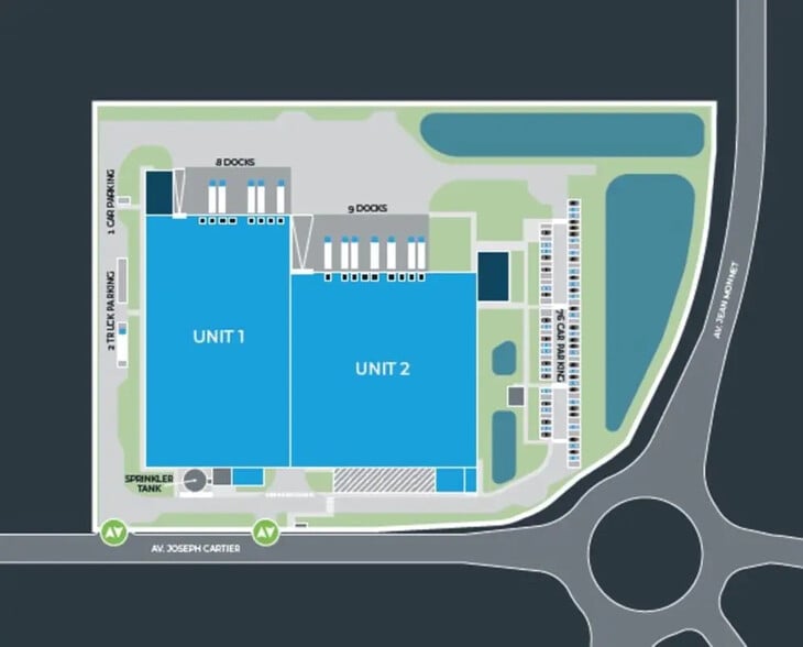 Bureau dans Beaucaire à louer - Plan de site – Image 3 sur 3