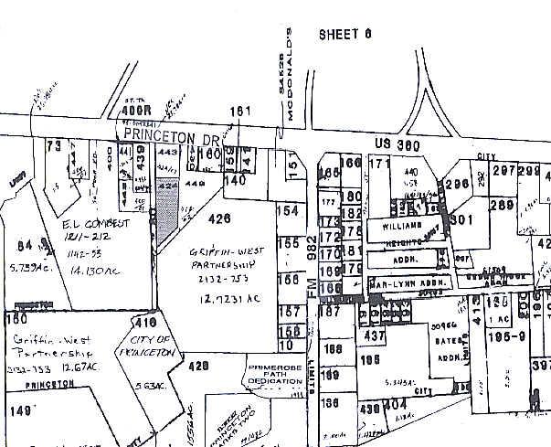 275 W Princeton Dr, Princeton, TX à louer - Plan cadastral – Image 2 sur 5