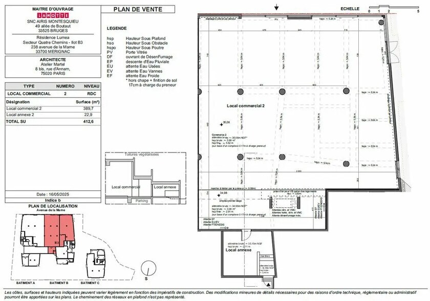 238 Avenue De La Marne, Mérignac à vendre - Photo de l’immeuble – Image 2 sur 2