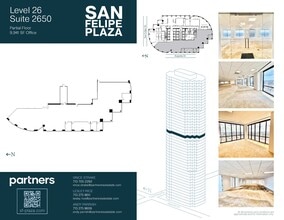 5847 San Felipe St, Houston, TX à louer Plan d’étage– Image 1 sur 2