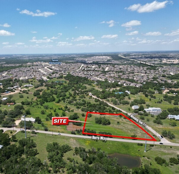 Hero Way, Leander, TX à vendre - Aérien – Image 3 sur 4
