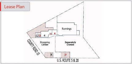 3191 County Road 10, Canandaigua, NY à louer Plan de site– Image 1 sur 1