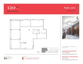 120 W Madison St, Chicago, IL à louer Plan d’étage– Image 1 sur 3