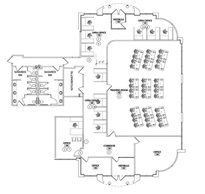 29055 Clemens Rd, Westlake, OH à louer Plan d’étage– Image 1 sur 1