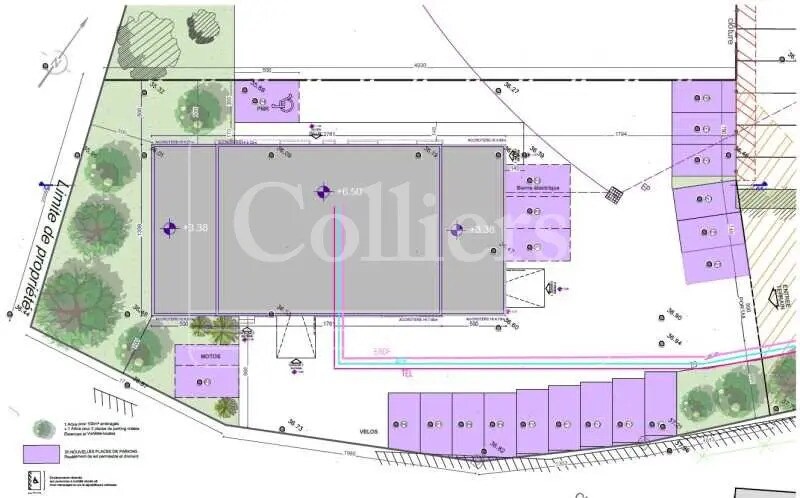 Local d’activités dans Velaux à louer - Plan d’étage – Image 2 sur 5