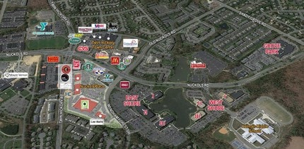 301 Concourse Blvd, Glen Allen, VA - Vue aérienne vue de carte